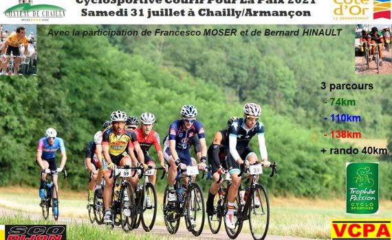 Cyclosportive Courir pour la Paix 2021