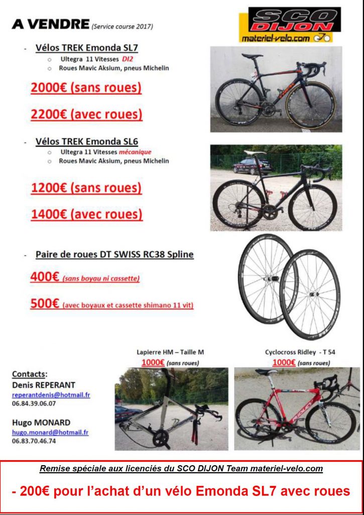 Vente vélo DN1