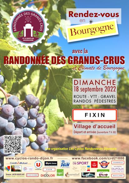 Parcours du Rallye des Grands Crus