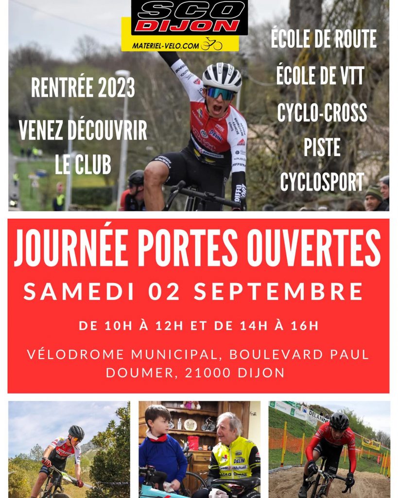 Portes ouvertes SCO Dijon au Vélodrome municipal.
Samedi 2 septembre 2023