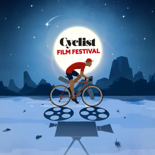 Affiche du Cyclist Film Festival 2024