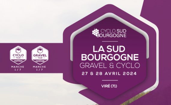 Affiche La Cyclo Sud Bourgogne 2024