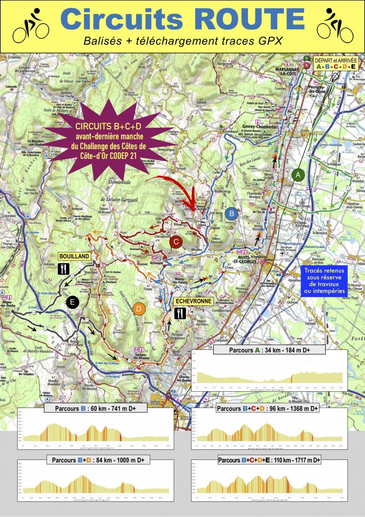 Affiche circuit route RGCCB 2024