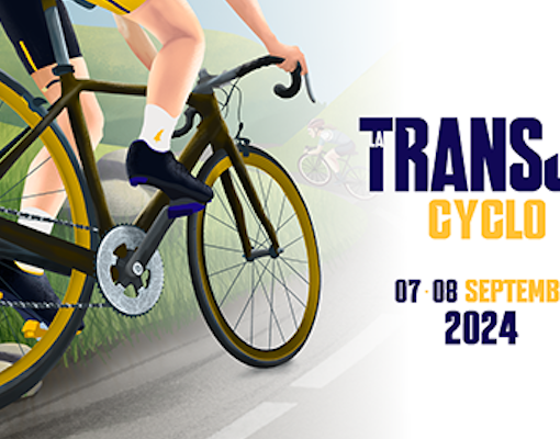 Affiche de la TransJu Cyclo 2024