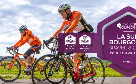 Bandeau de la Cyclosportive La Sud Bourgogne du dimanche 27 avril 2025