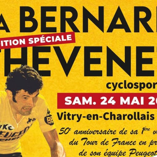 affiche de la cyclosportive "La Bernard Thevenet" 2025