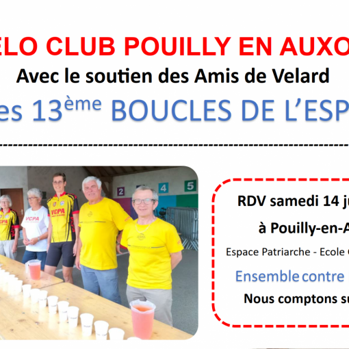 Affiche des boucles de l’espoir 2025