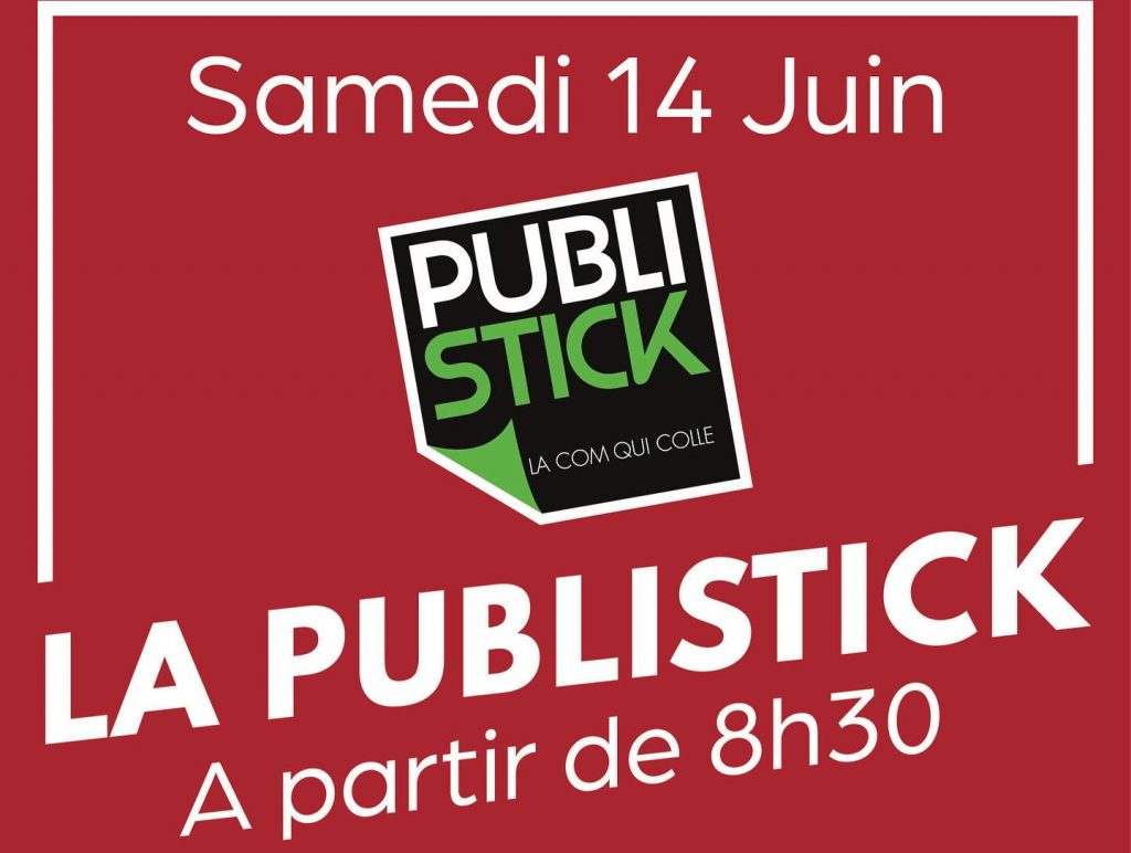 Affiche de la cyclo La Publistick 2025