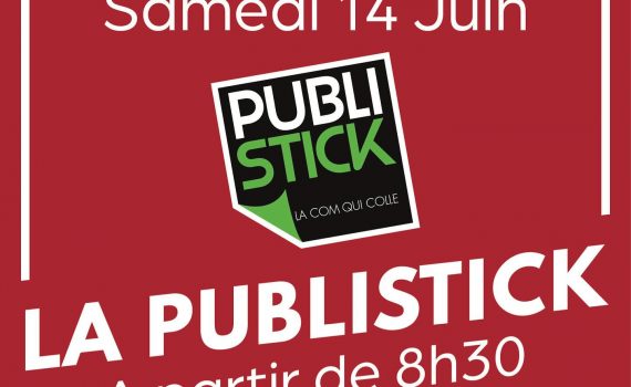 Affiche de la cyclo La Publistick 2025