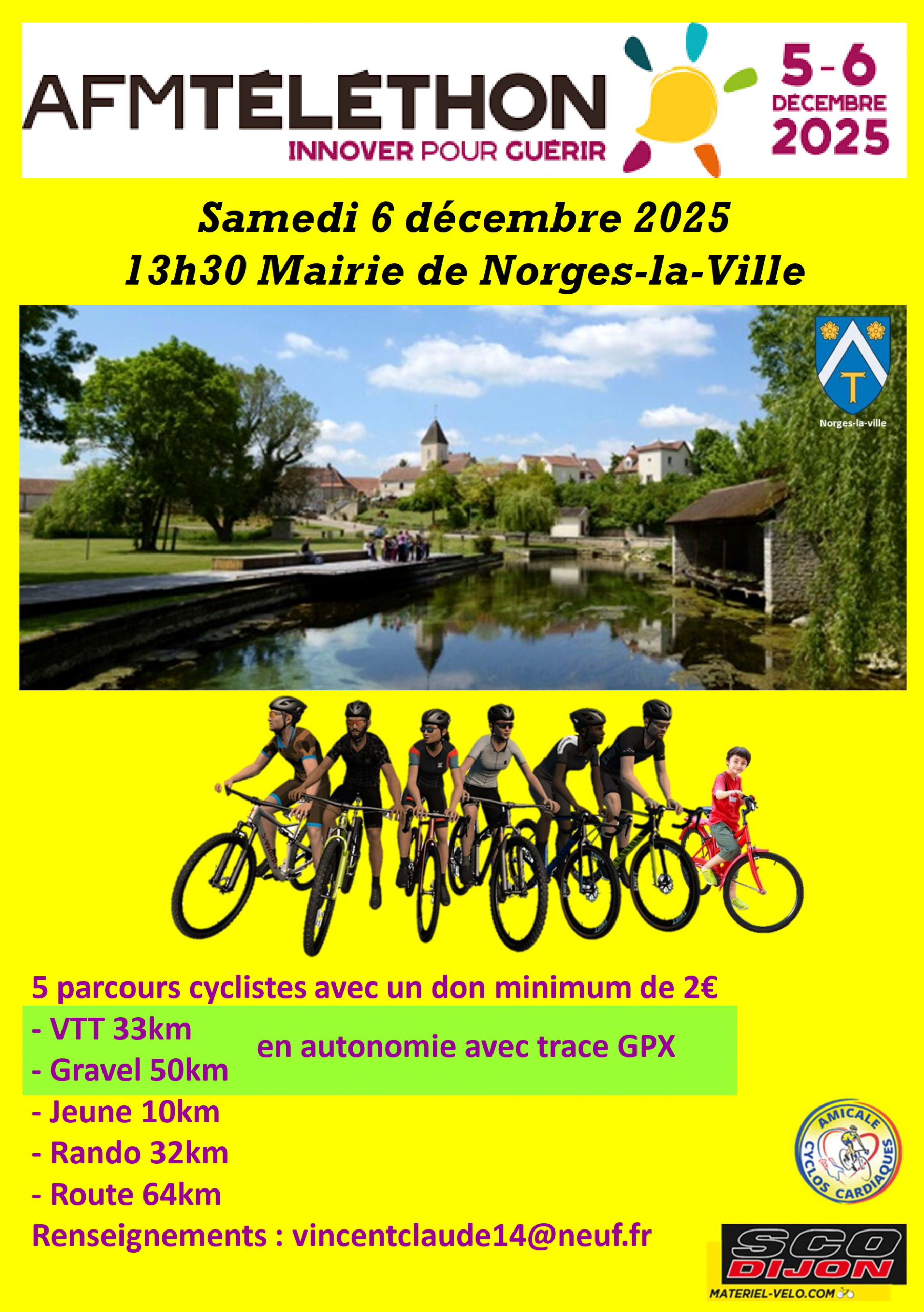 Les boucles du Téléthon