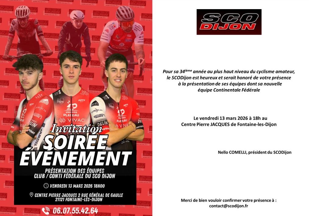 Présentation des Equipes SCODijon